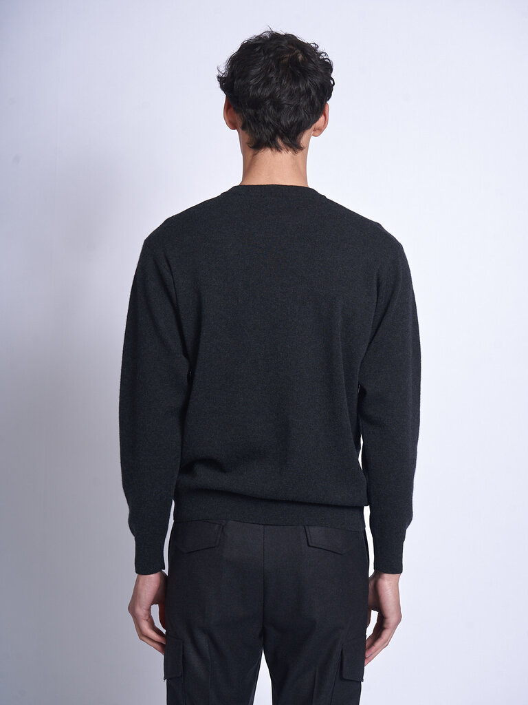 Batoner Heather Black Sunshine Cashmere Sweater