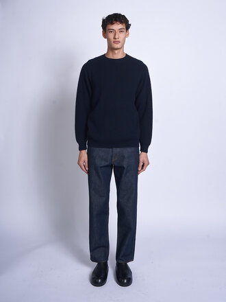 Batoner Chandail Innocent Cashmere Rib Marine Batoner Chandail Innocent Cashmere Rib Marine
