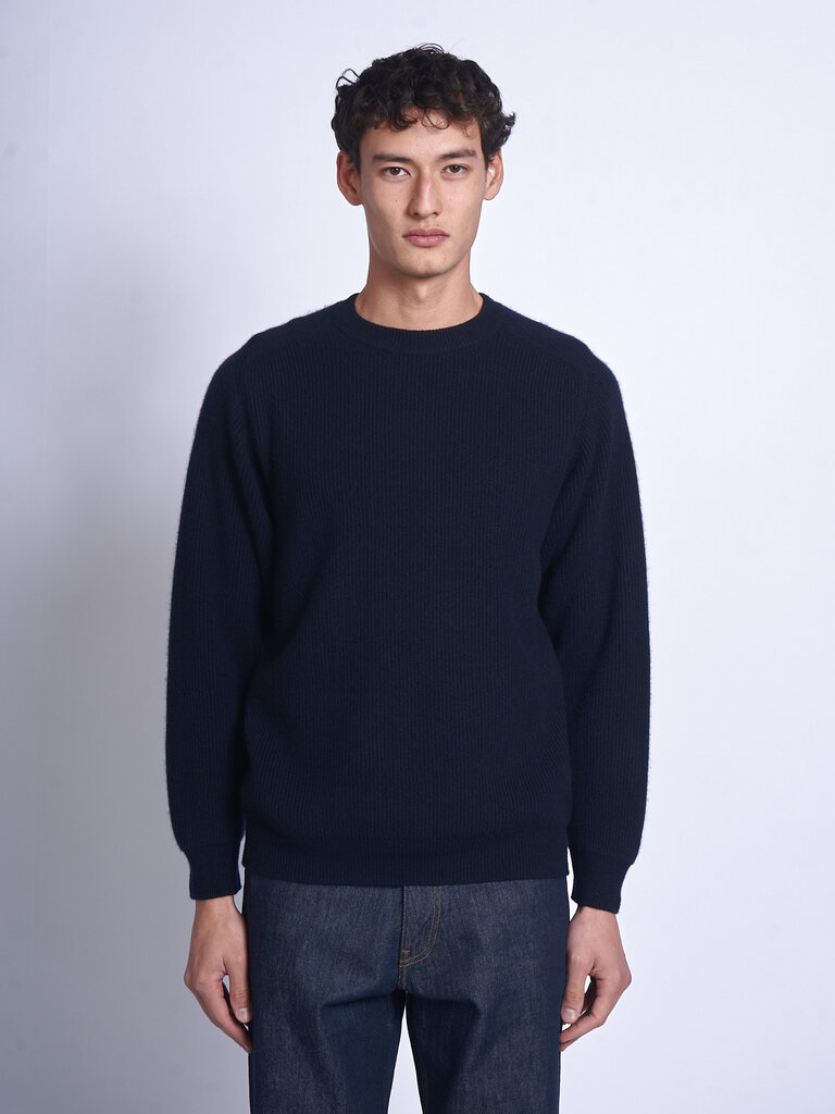 Batoner Chandail Innocent Cashmere Rib Marine