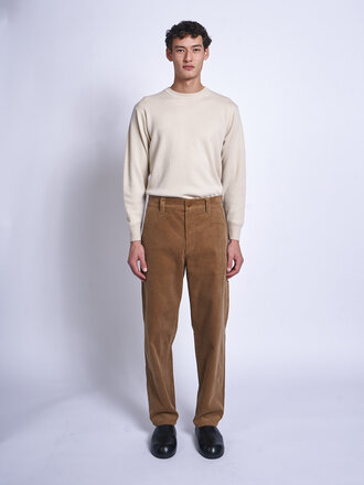 A.P.C. Chestnut Brown Corduroy Fergus Pants