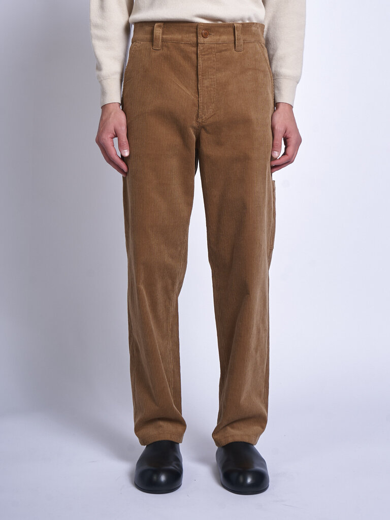 A.P.C. Pantalon Corduroy Fergus Marron Pâle