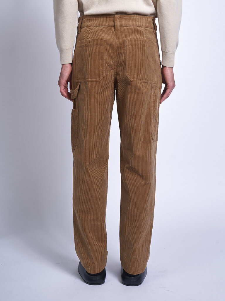 A.P.C. Pantalon Corduroy Fergus Marron Pâle
