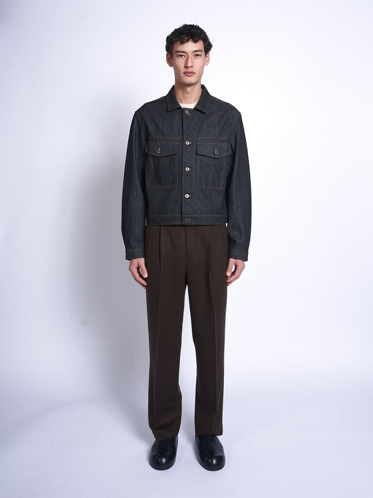 Lemaire Slate Trucker Jacket