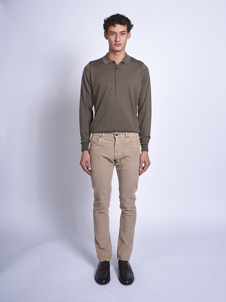 PT TORINO Jeans Corduroy PP05Z0-TT33T0 Beige Roccia