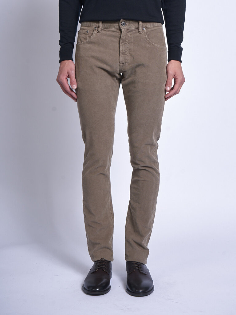 PT TORINO Jeans Corduroy PP05Z0-TT33T0 Brun Fango
