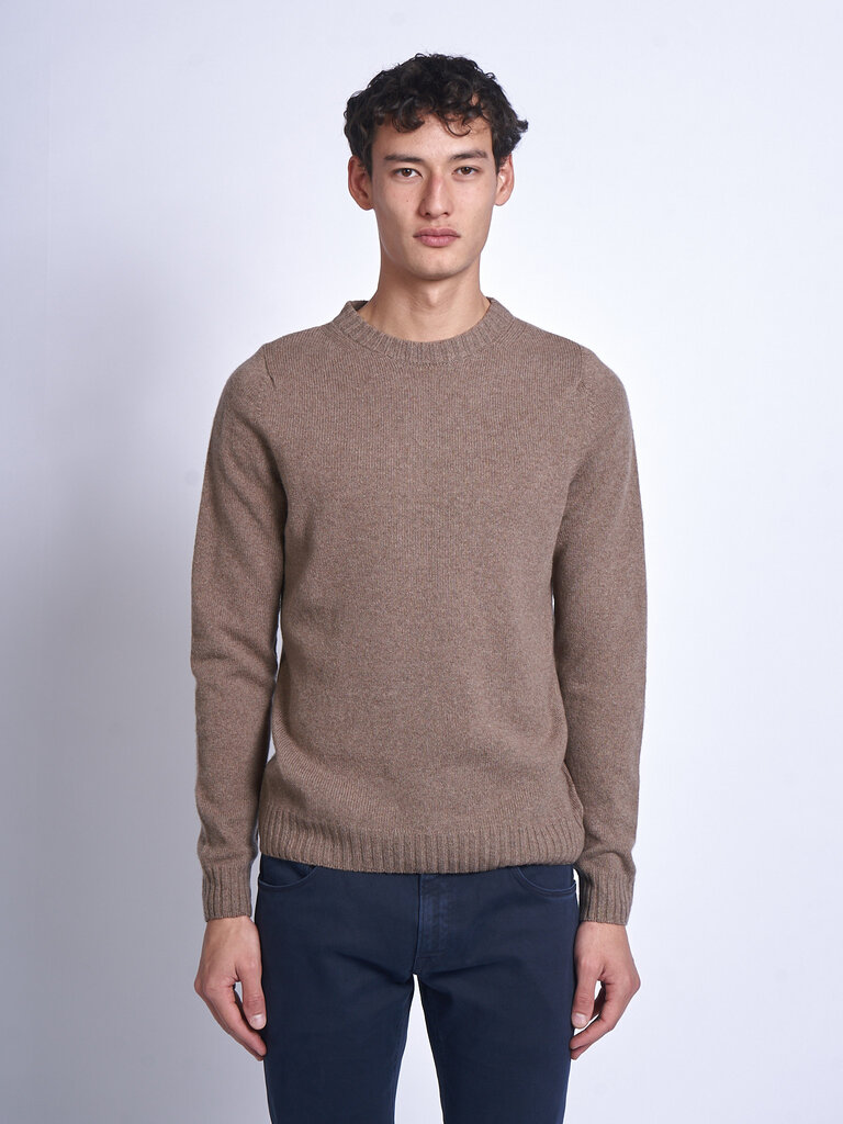 John Smedley Chandail Norfolk CN LS Mushroom