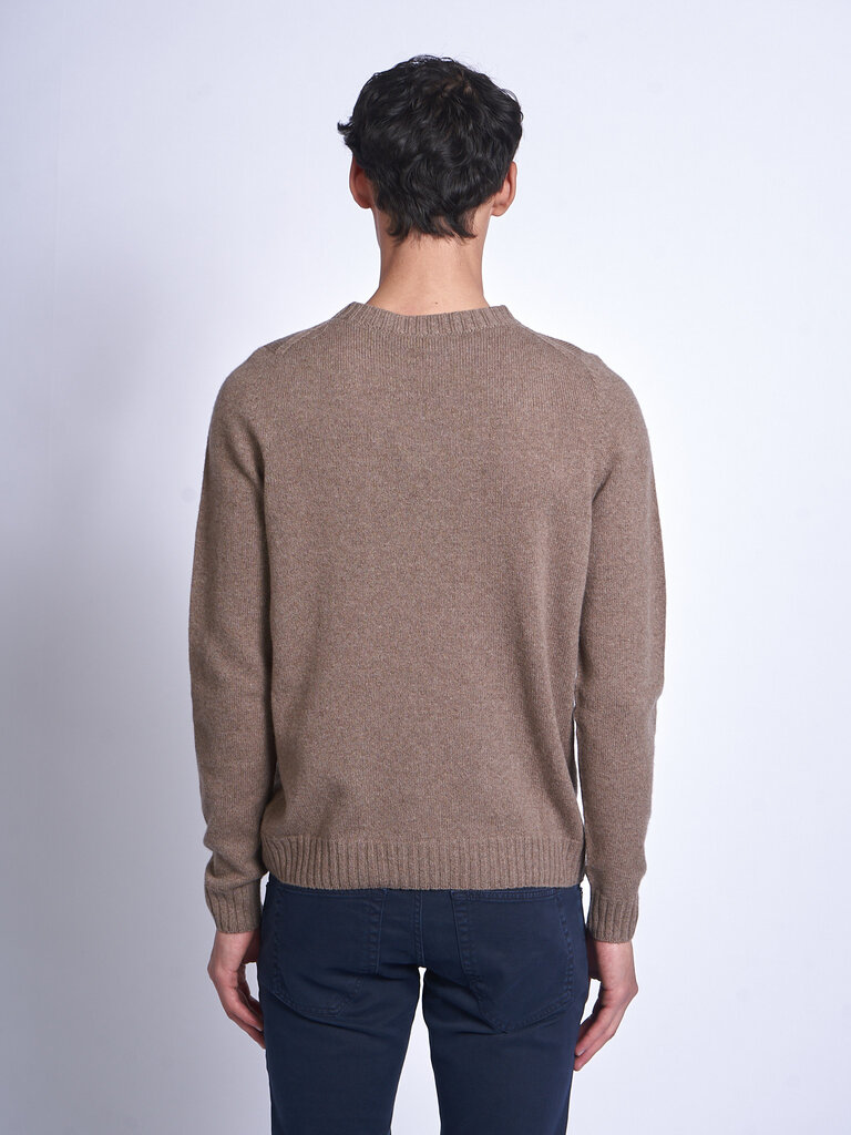 John Smedley Chandail Norfolk CN LS Mushroom