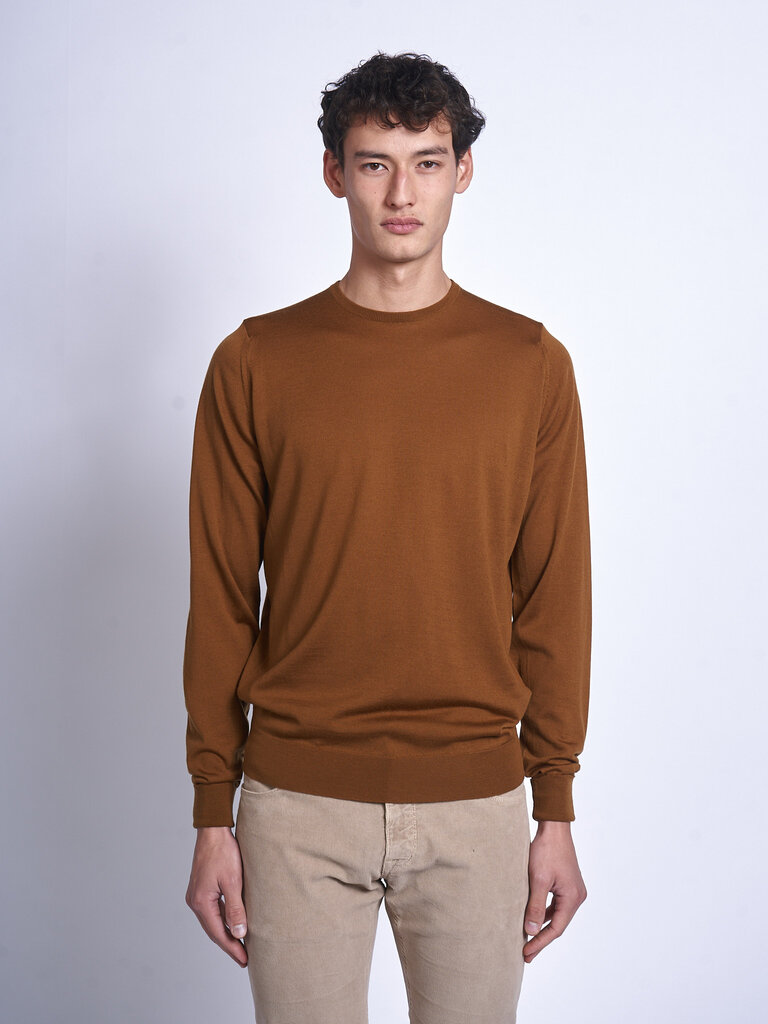 John Smedley Chandail Marcus CN LS Keats Bronze