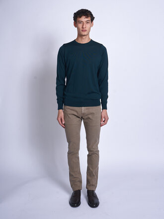 John Smedley Chandail Marcus CN LS Richardson Green John Smedley Chandail Marcus CN LS Richardson Green