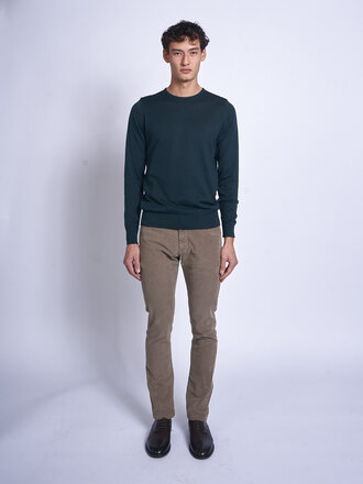 John Smedley Rainforest Hatfield CN LS Sweater