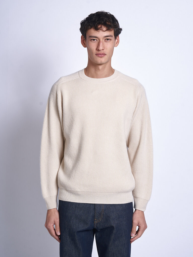 Batoner Chandail Innocent Cashmere Rib Ivoire