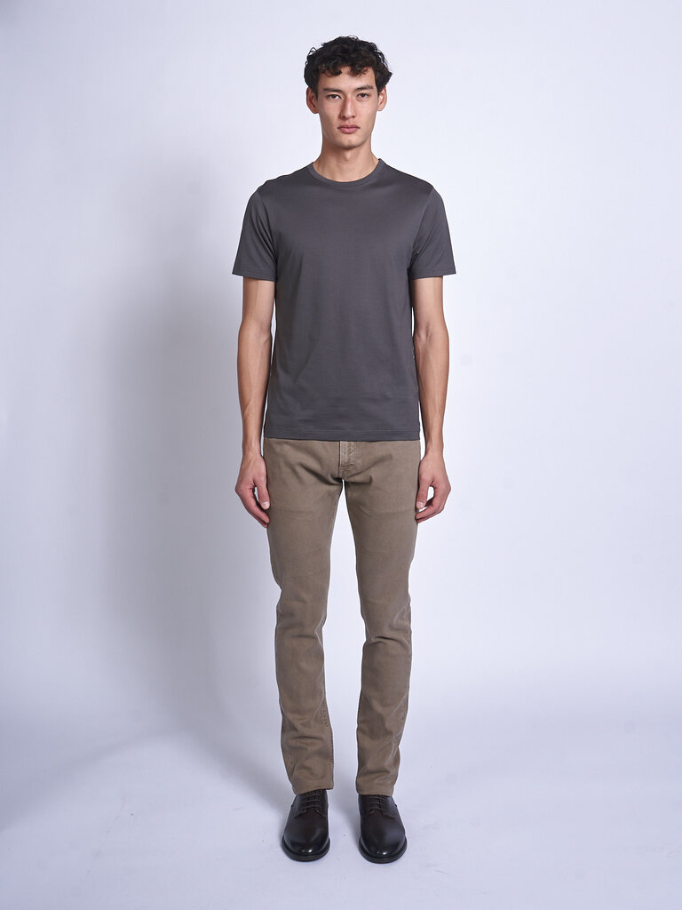 Sunspel T-Shirt SS Classic Charcoal