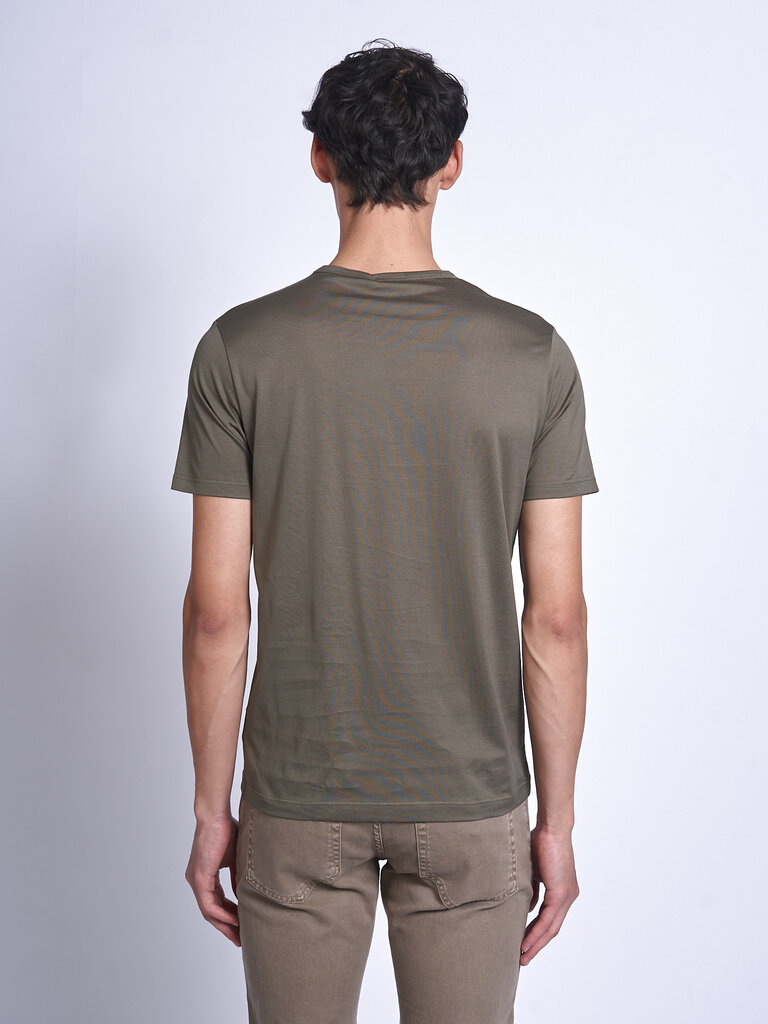 Sunspel Olive SS Classic T-Shirt