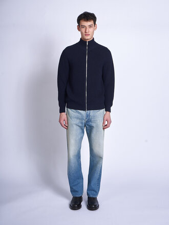 Batoner Navy Signature Drivers Knit Cardigan