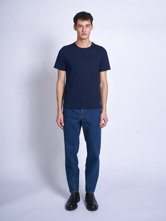 Merz b. Schwanen T-Shirt The Originals Bleu Encre