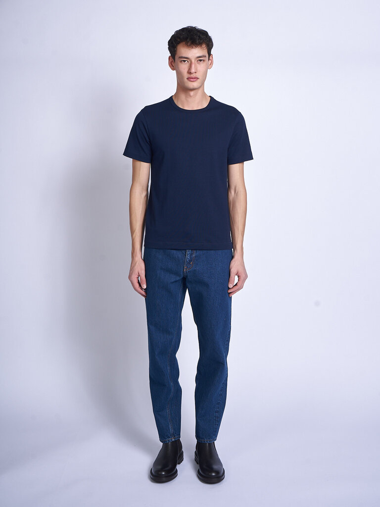 Merz b. Schwanen T-Shirt The Originals Bleu Encre