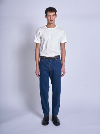 A.P.C. Dark Brown Paris Belt