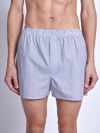 Sunspel Boxer Short Mbox4700 Rayures Marines