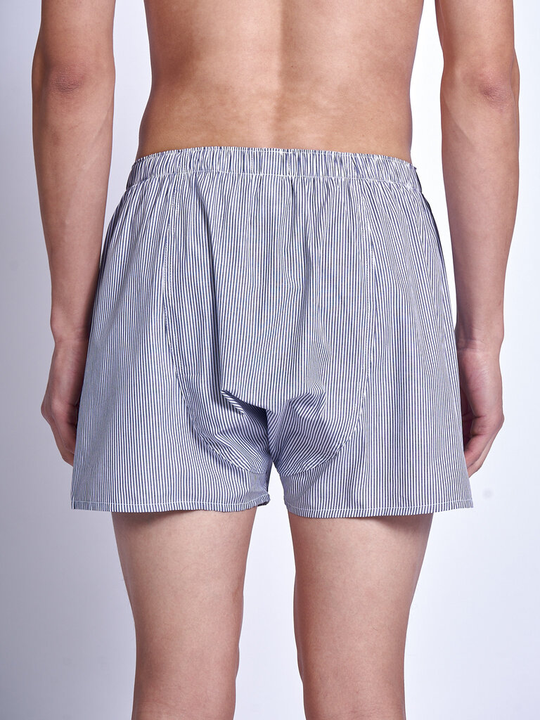 Sunspel Boxer Short Rayures Marines