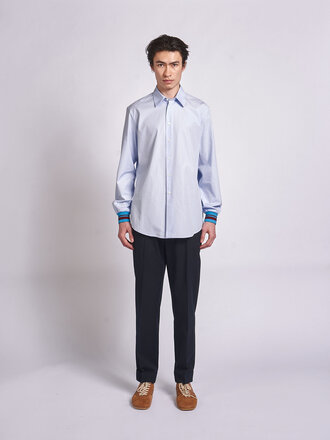 Dries Van Noten Light Blue Ceda Bis 3314 Shirt