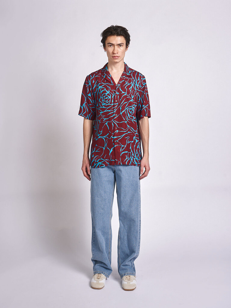 Dries Van Noten Chemise Carlton 3244 Bourgogne