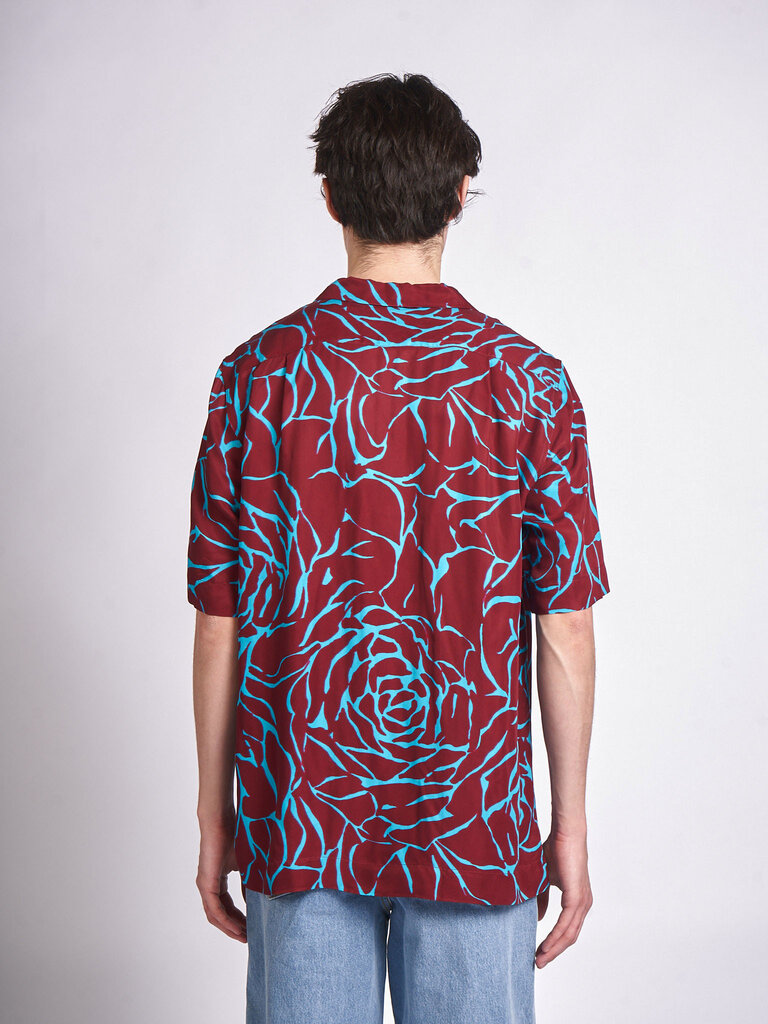 Dries Van Noten Chemise Carlton Bourgogne