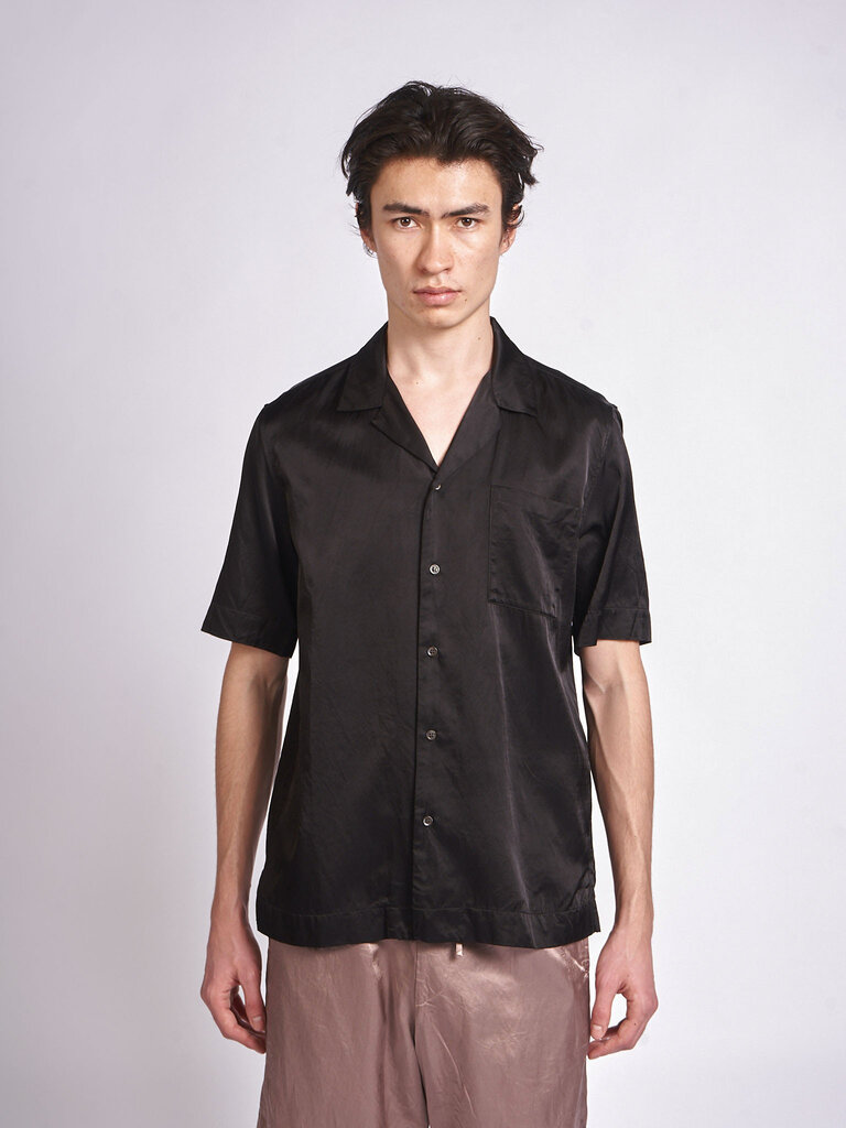 Dries Van Noten Black Carlton 3277 Shirt