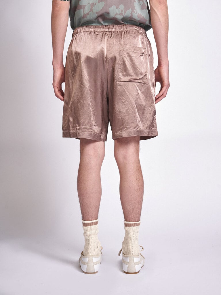 Dries Van Noten Old Rose Piperi 3277 Bermuda Shorts