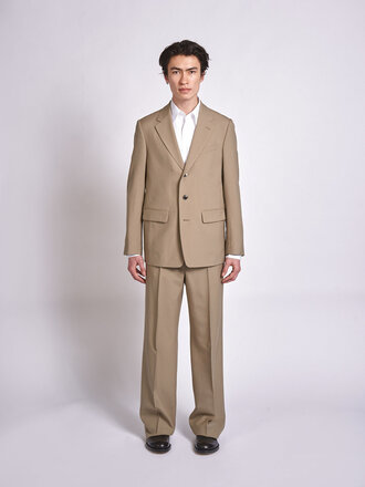 Dries Van Noten Cement Kiel Suit