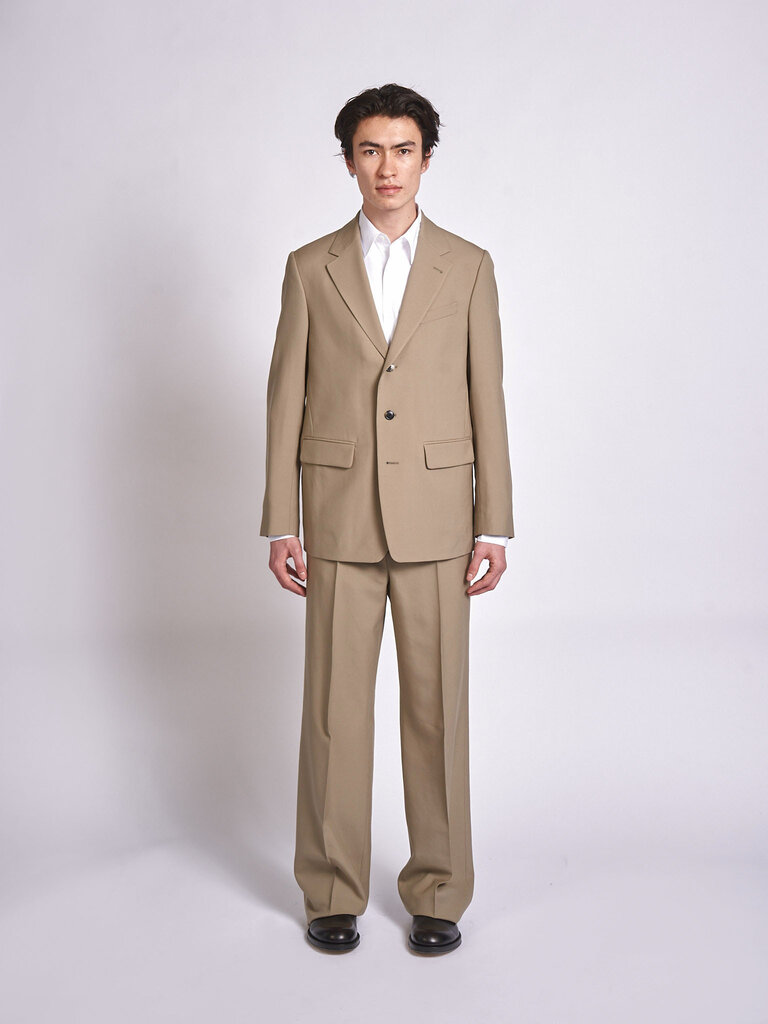 Dries Van Noten Cement Kiel Suit