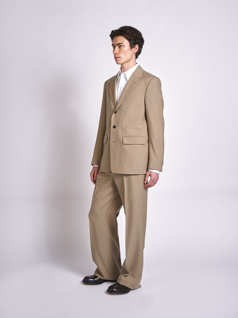 Dries Van Noten Cement Kiel Suit