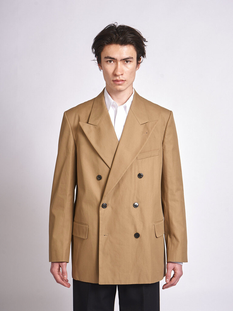 Dries Van Noten Camel Bosier 3103 Jacket