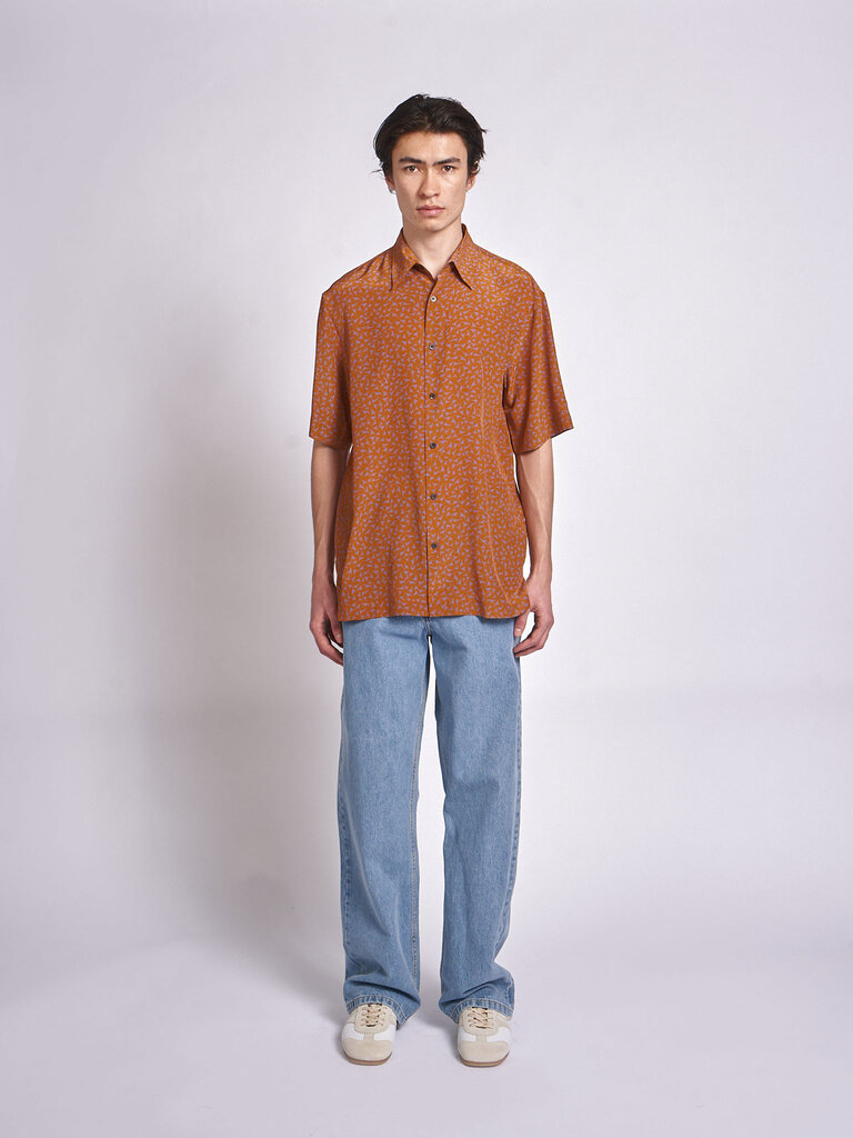 Dries Van Noten Rust Cassidye Shirt