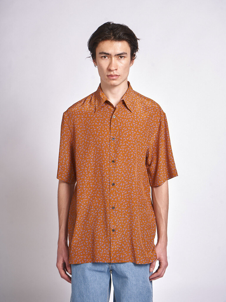 Dries Van Noten Rust Cassidye Shirt