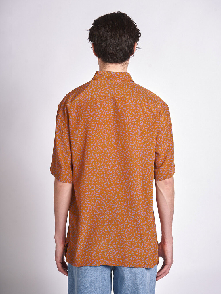 Dries Van Noten Chemise Cassidye Rouille