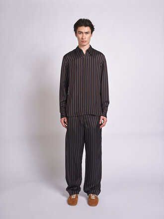 Dries Van Noten Chemise Carvies Marine