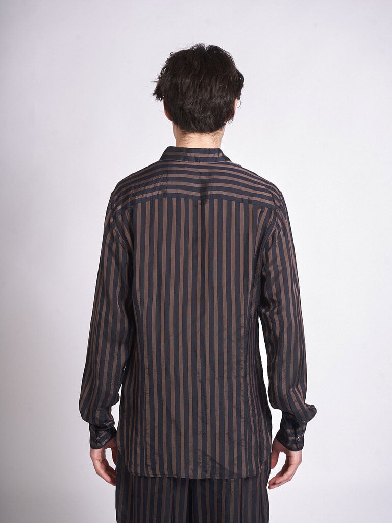 Dries Van Noten Navy Carvies 3276 Shirt