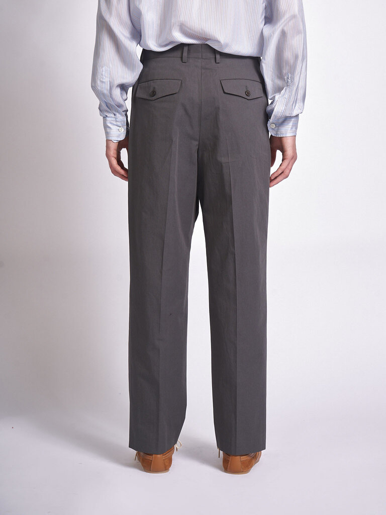Dries Van Noten Pantalon Phoenix Gris Foncé