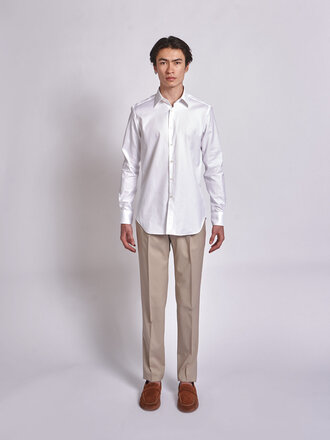 Xacus White 11236-564ML Shirt