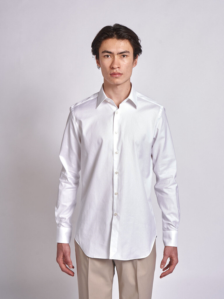 Xacus White 11236-564ML Shirt
