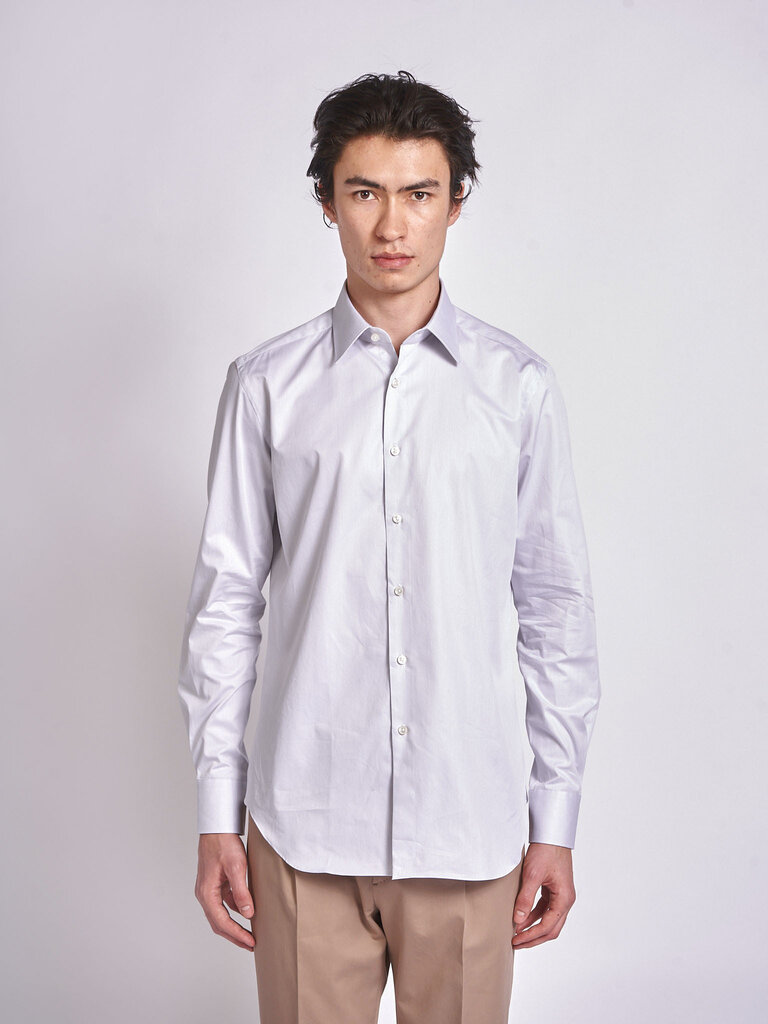 Xacus Chemise 11209-564ML Gris Pâle