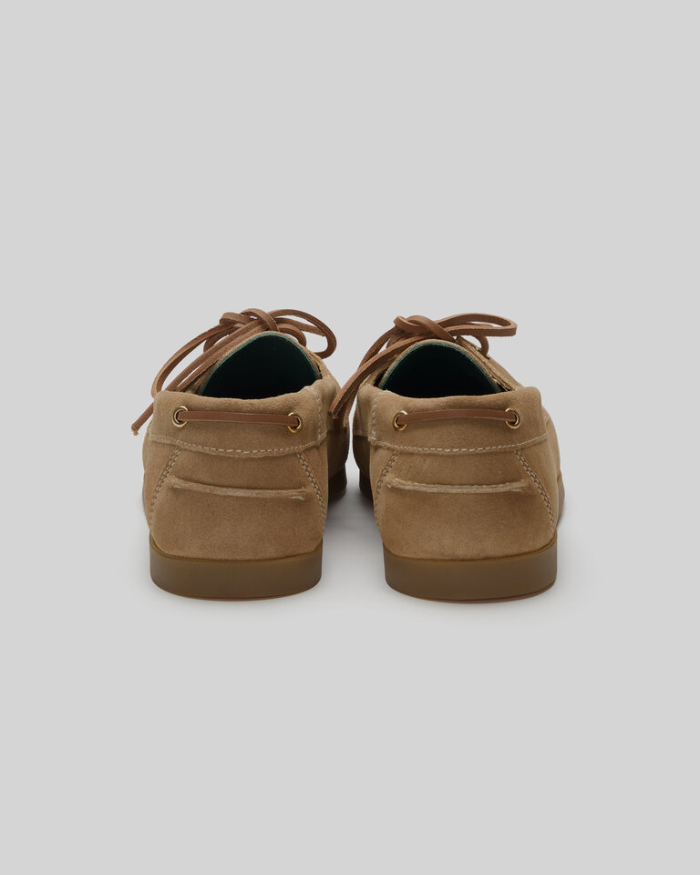Vinny's Chaussures BOATMAN Beige Suede