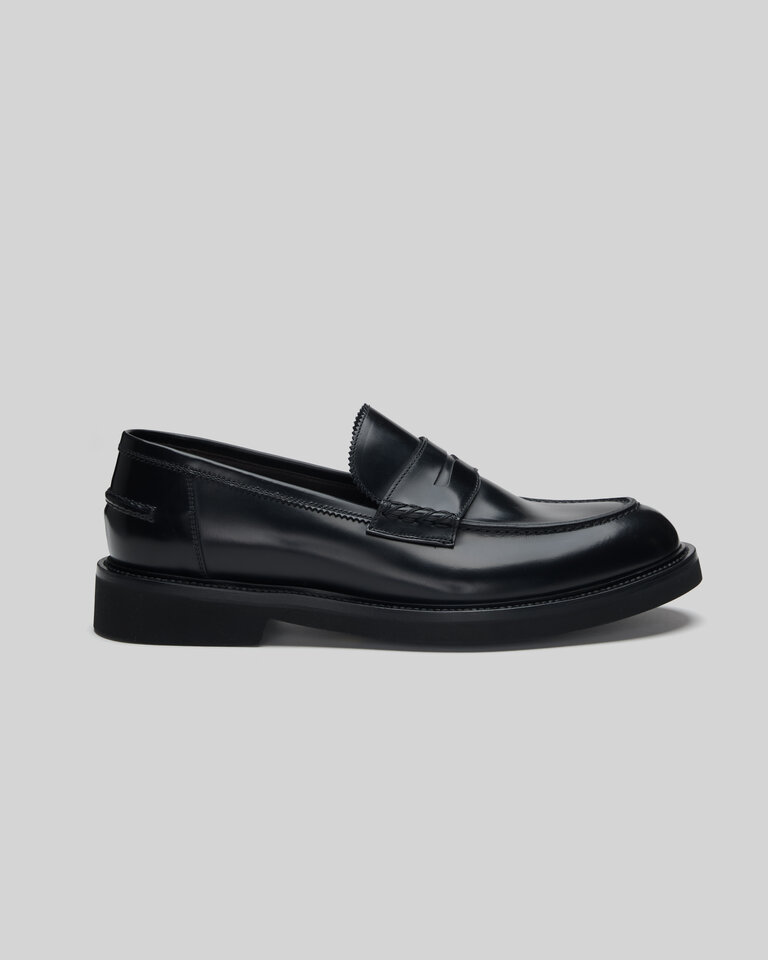 Barrett Black Polished B Shoes