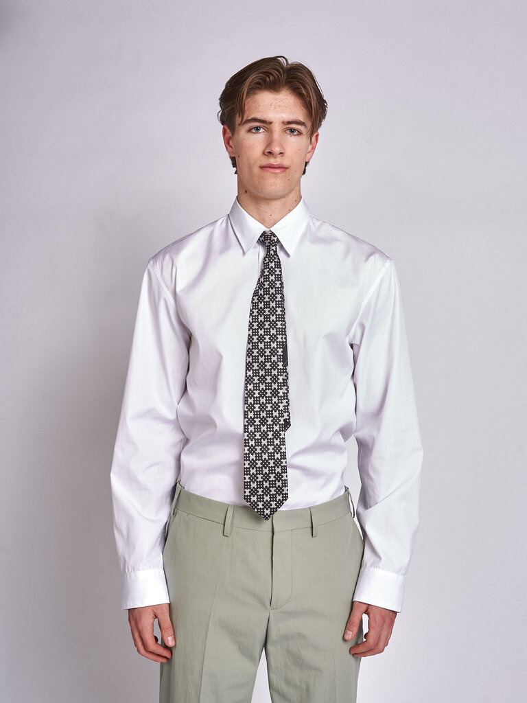 Dries Van Noten Cravate Noir