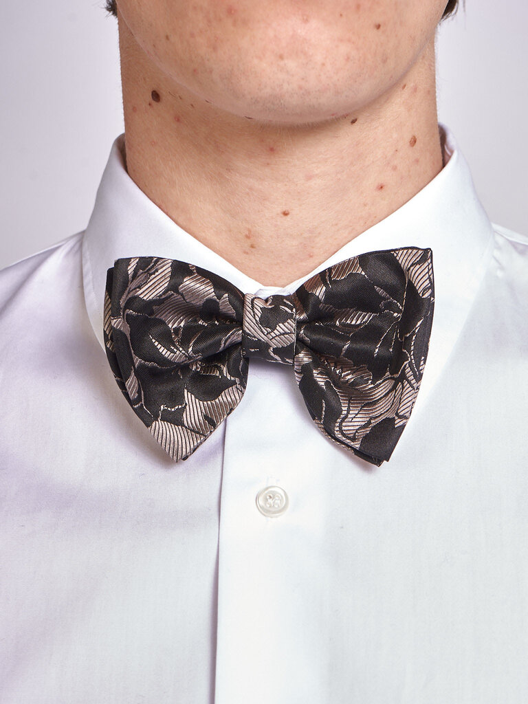 Dries Van Noten Old Rose Bow Tie