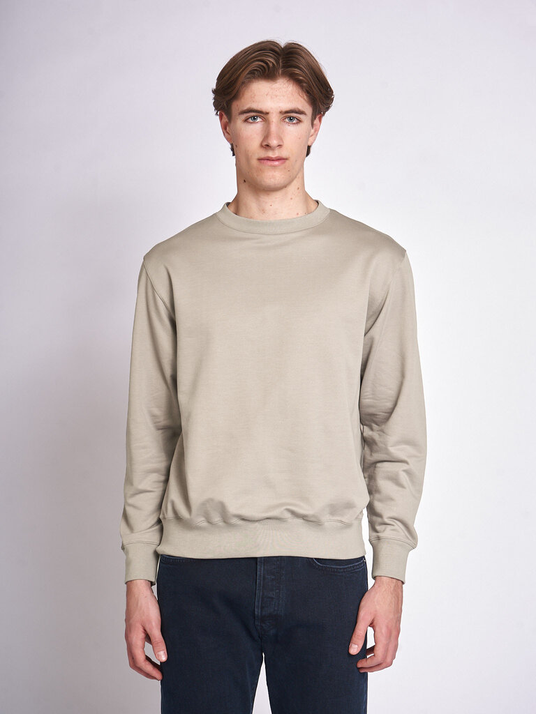 Batoner Gray Ultra Creamy Inlay L/S Sweater