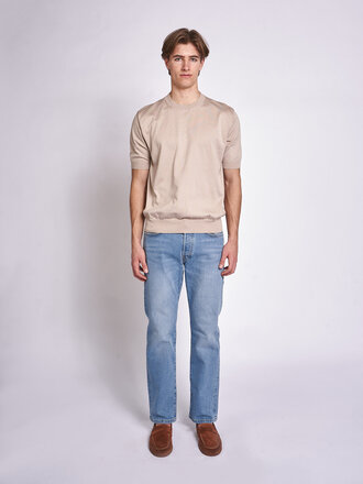 Batoner Greige Caribbean Sea Island S/S Sweater