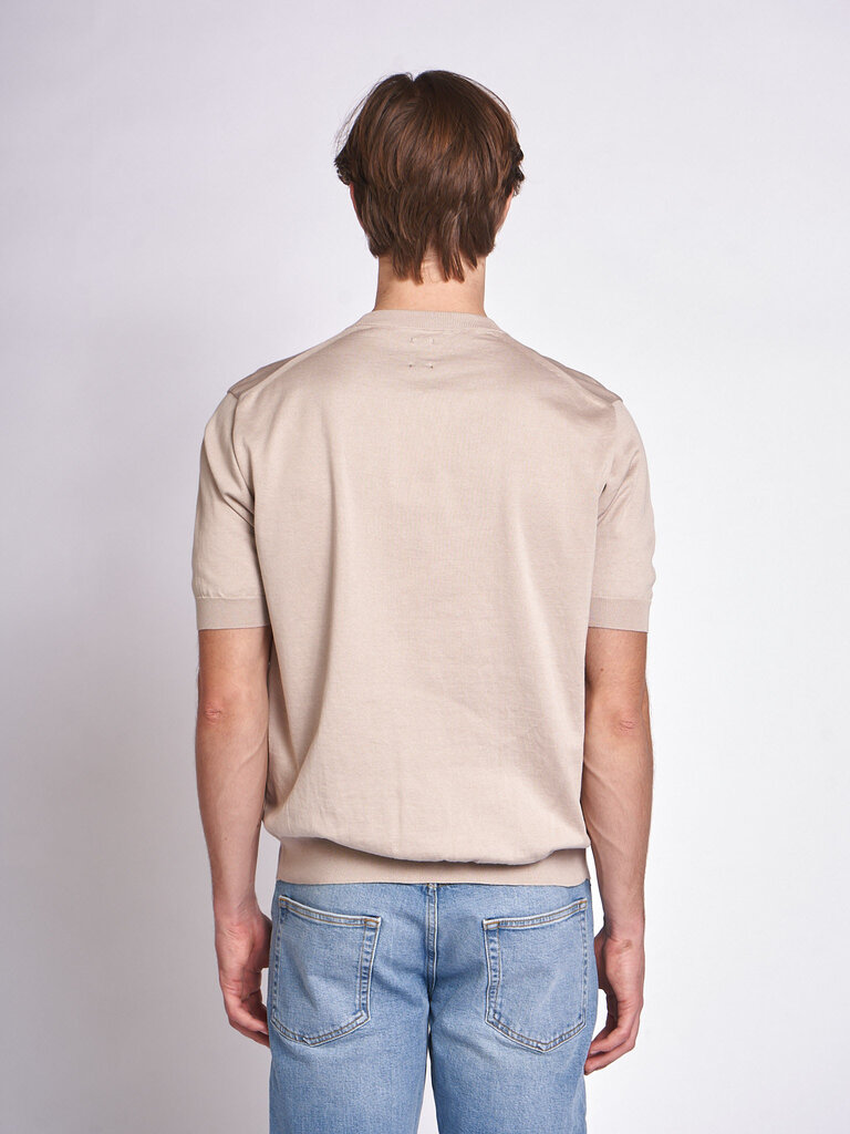 Batoner Chandail Caribbean Sea Island S/S Greige