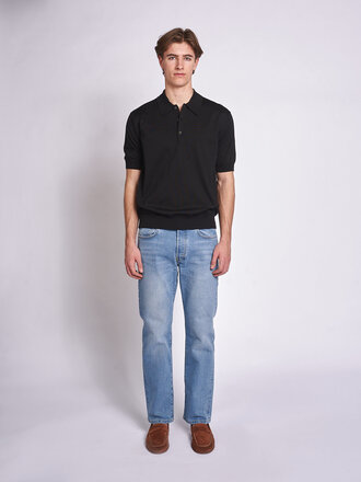 Batoner Polo Caribbean Sea Island S/S Noir