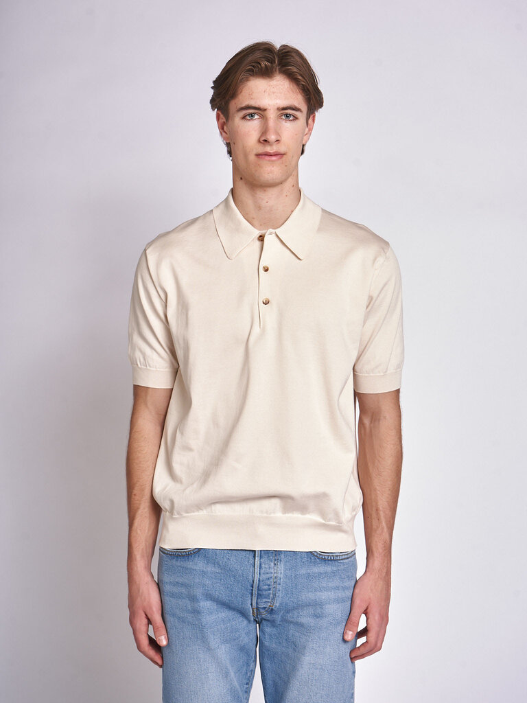 Batoner Ivory Caribbean Sea Island S/S Polo